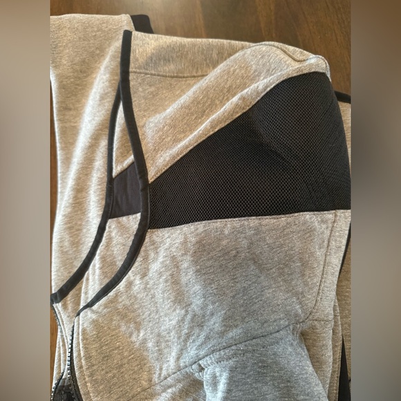 Nike Gray Kansas City Chiefs Zip-Up Hoodie dri-fit next ones - Picture 10 of 14